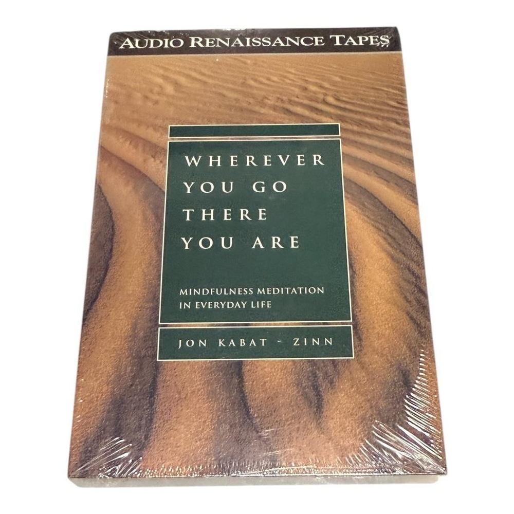 Wherever You Go There You Are Jon Kabat Zinn Audio Cassettes Self Help Book